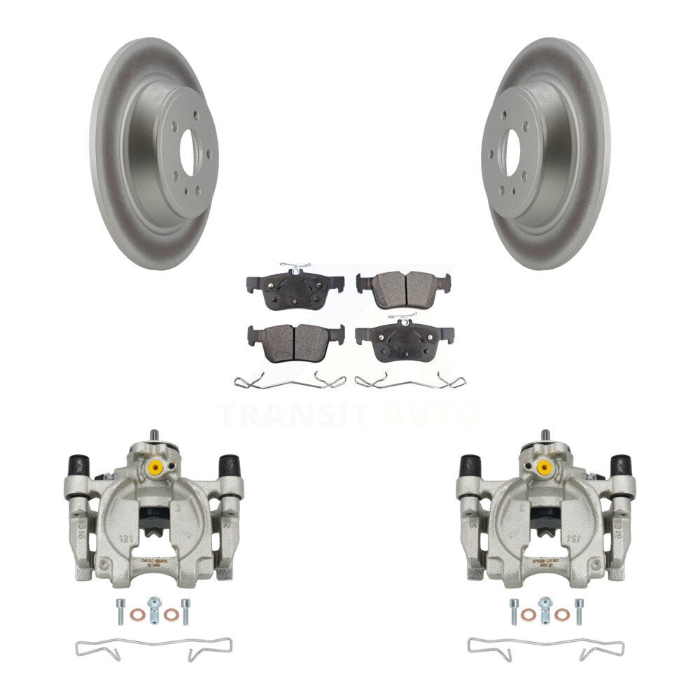 Transit Auto KCG-100152P Disc Brake Kit for 2013-2020 Ford Fusion, Ford Escape, Lincoln MKX & more - Rear product image