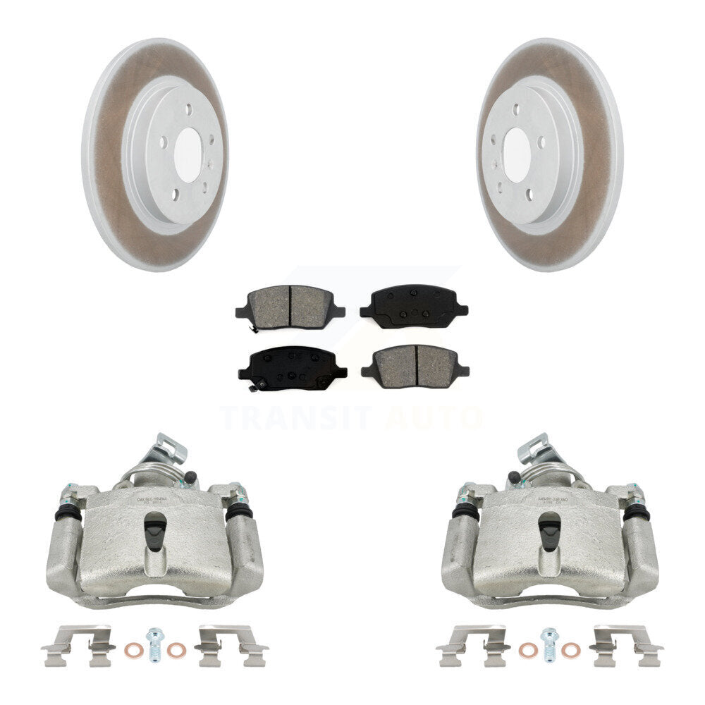Transit Auto KCG-100152S Disc Brake Kit for 2005 Buick Terraza, Chevrolet Uplander, Pontiac Montana & more - Rear product image