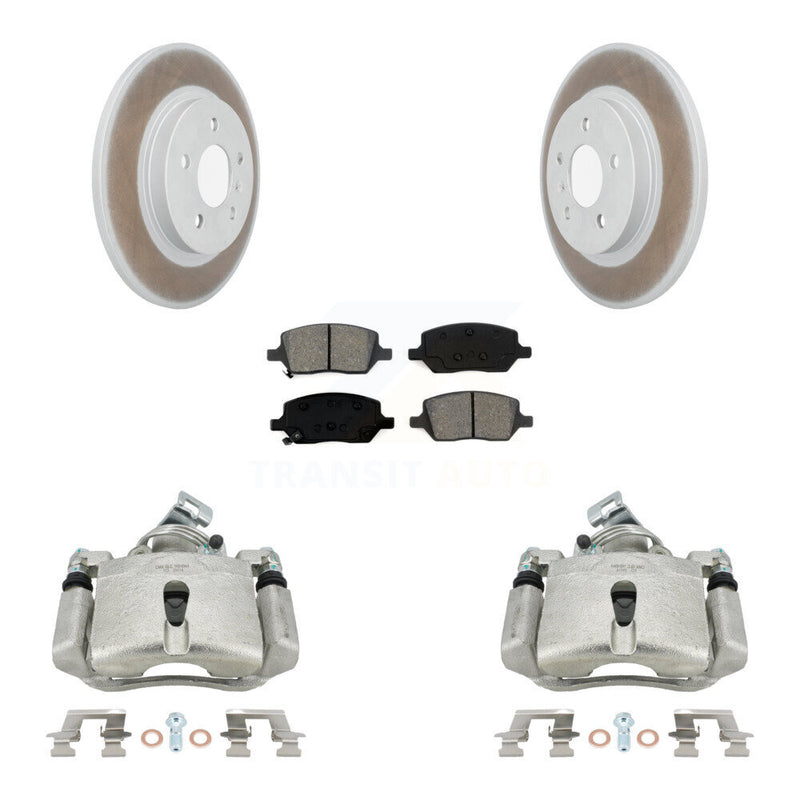 Transit Auto KCG-100152S Disc Brake Kit for 2005 Buick Terraza, Chevrolet Uplander, Pontiac Montana & more - Rear product image