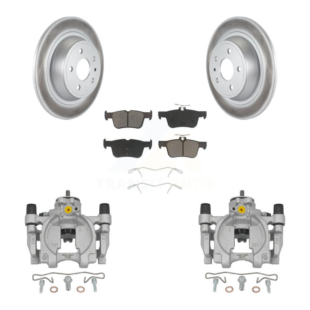 Transit Auto KCG-100153C Disc Brake Kit for 2013-2020 Ford Fusion, Lincoln MKZ - Rear product image