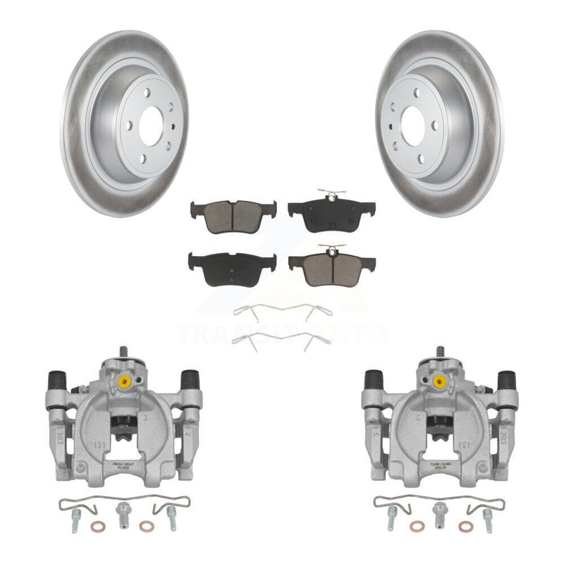 Transit Auto KCG-100153C Disc Brake Kit for 2013-2020 Ford Fusion, Lincoln MKZ - Rear product image