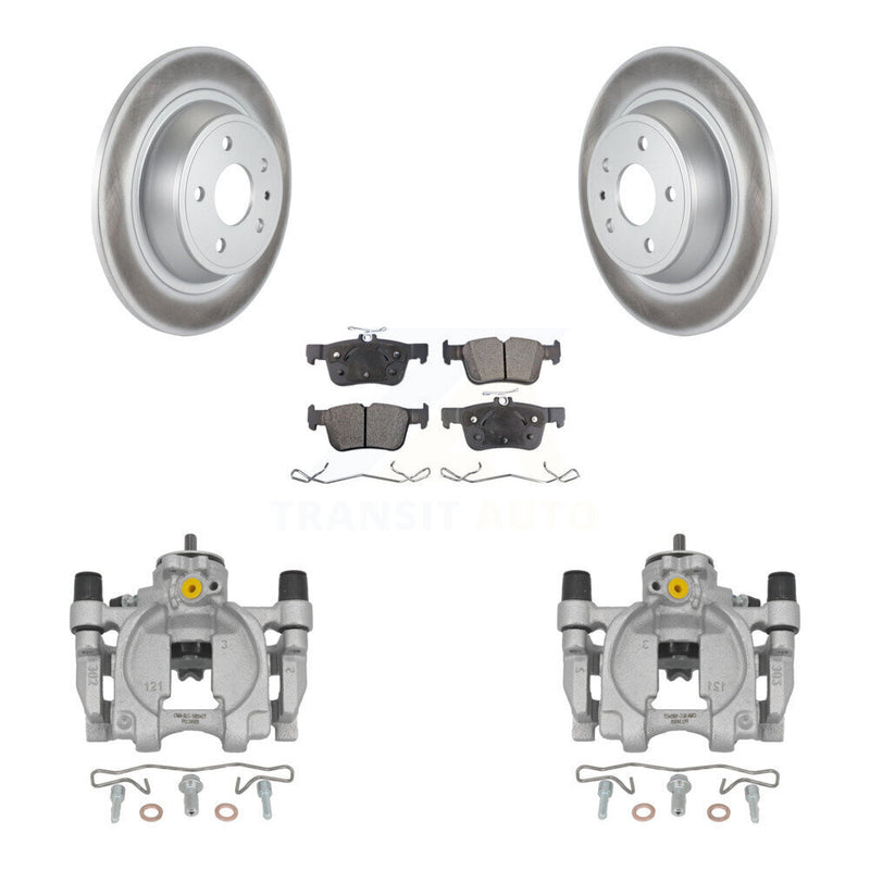 Transit Auto KCG-100153P Disc Brake Kit for 2013-2020 Ford Fusion, Lincoln MKZ - Rear product image