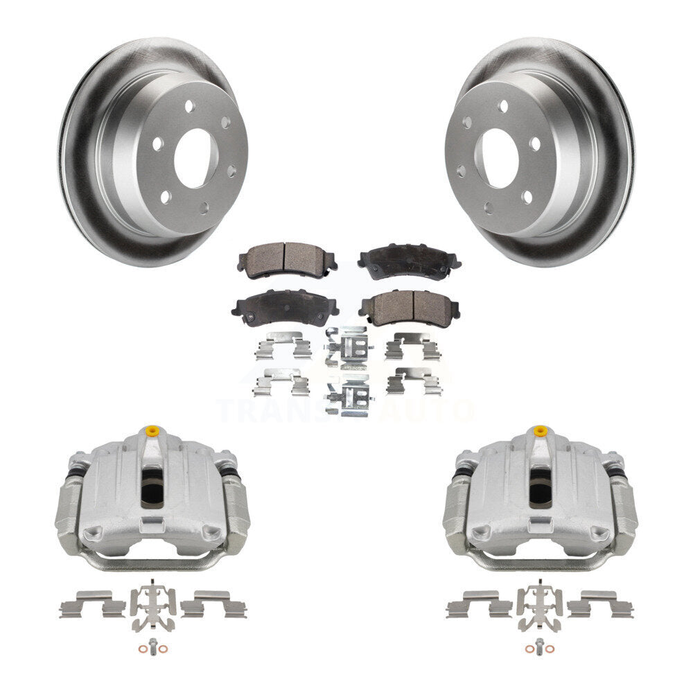 Transit Auto KCG-100153T Disc Brake Kit for 1999-2005 Chevrolet Astro, GMC Safari, Chevrolet Silverado 1500 & more - Rear product image