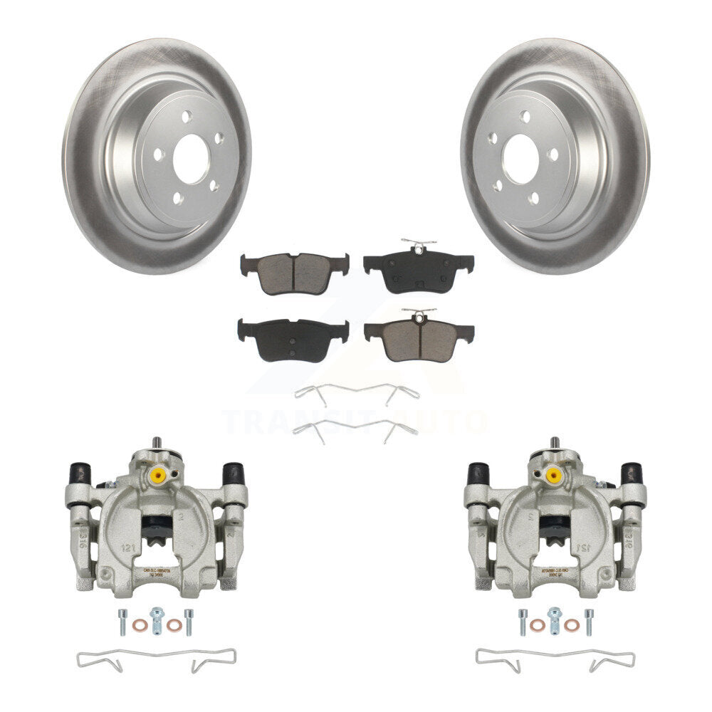Transit Auto KCG-100154C Disc Brake Kit for 2015-2022 Ford Edge, Lincoln MKZ, Lincoln Nautilus & more - Rear product image