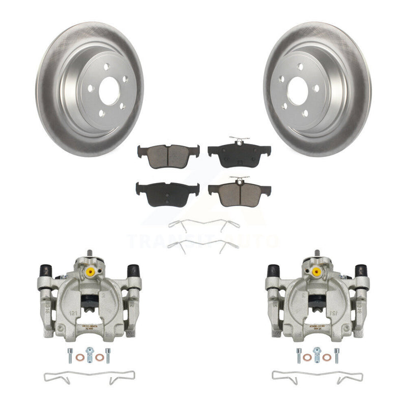 Transit Auto KCG-100154C Disc Brake Kit for 2015-2022 Ford Edge, Lincoln MKZ, Lincoln Nautilus & more - Rear product image
