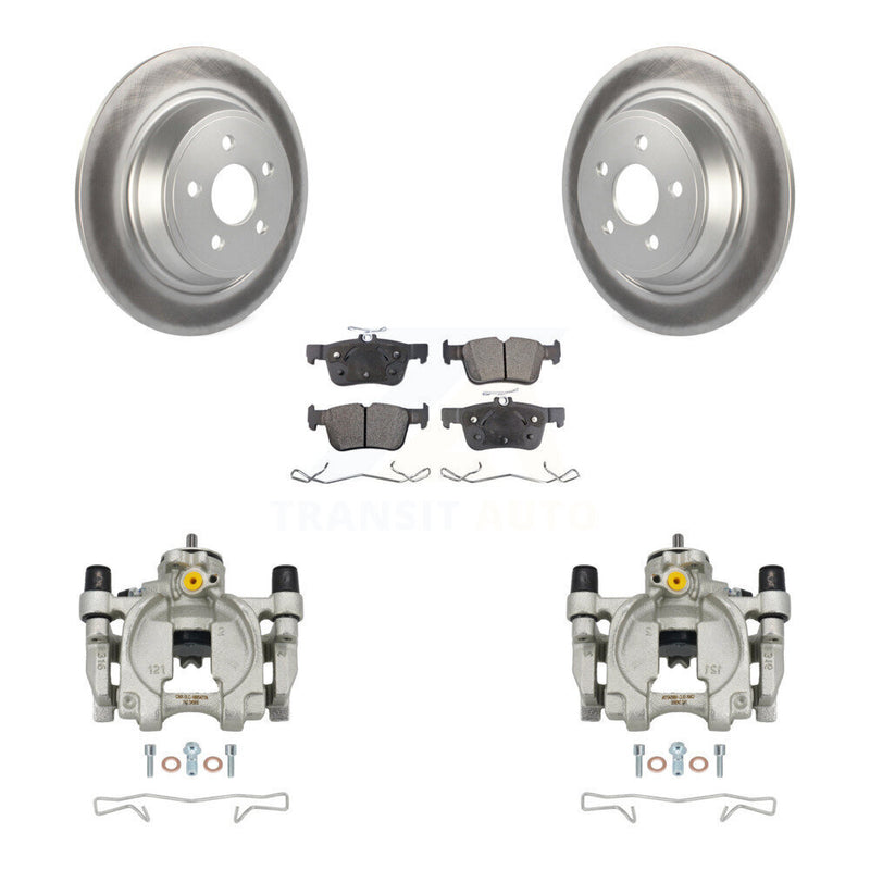 Transit Auto KCG-100154P Disc Brake Kit for 2015-2022 Ford Edge, Lincoln MKZ, Lincoln Nautilus & more - Rear product image