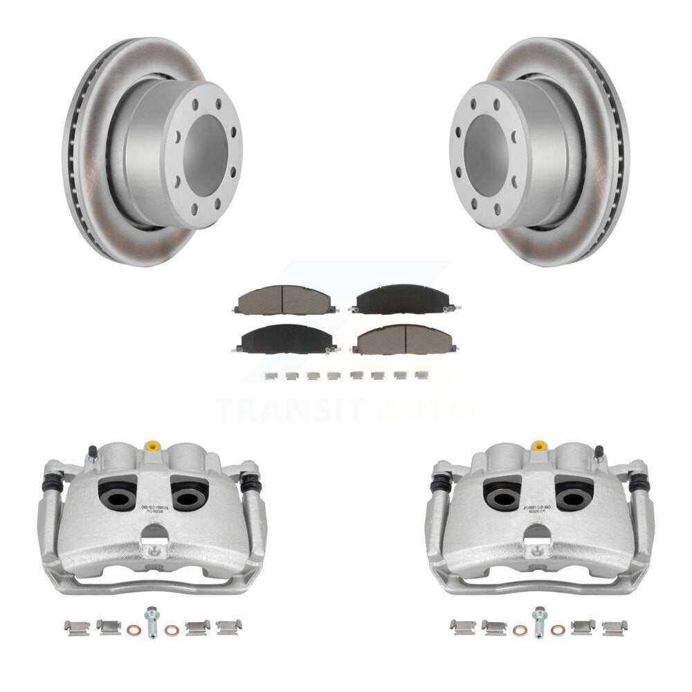 Transit Auto KCG-100157C Disc Brake Kit for 2009-2018 Ram 2500, Ram 3500, Dodge Ram 2500 & more - Rear product image