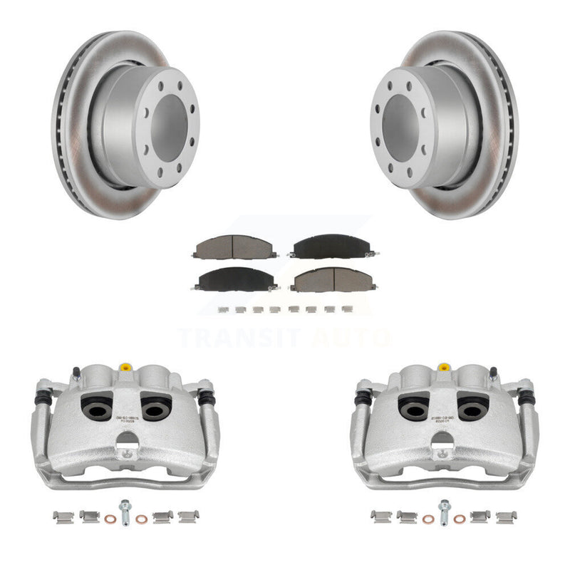 Transit Auto KCG-100157C Disc Brake Kit for 2009-2018 Ram 2500, Ram 3500, Dodge Ram 2500 & more - Rear product image