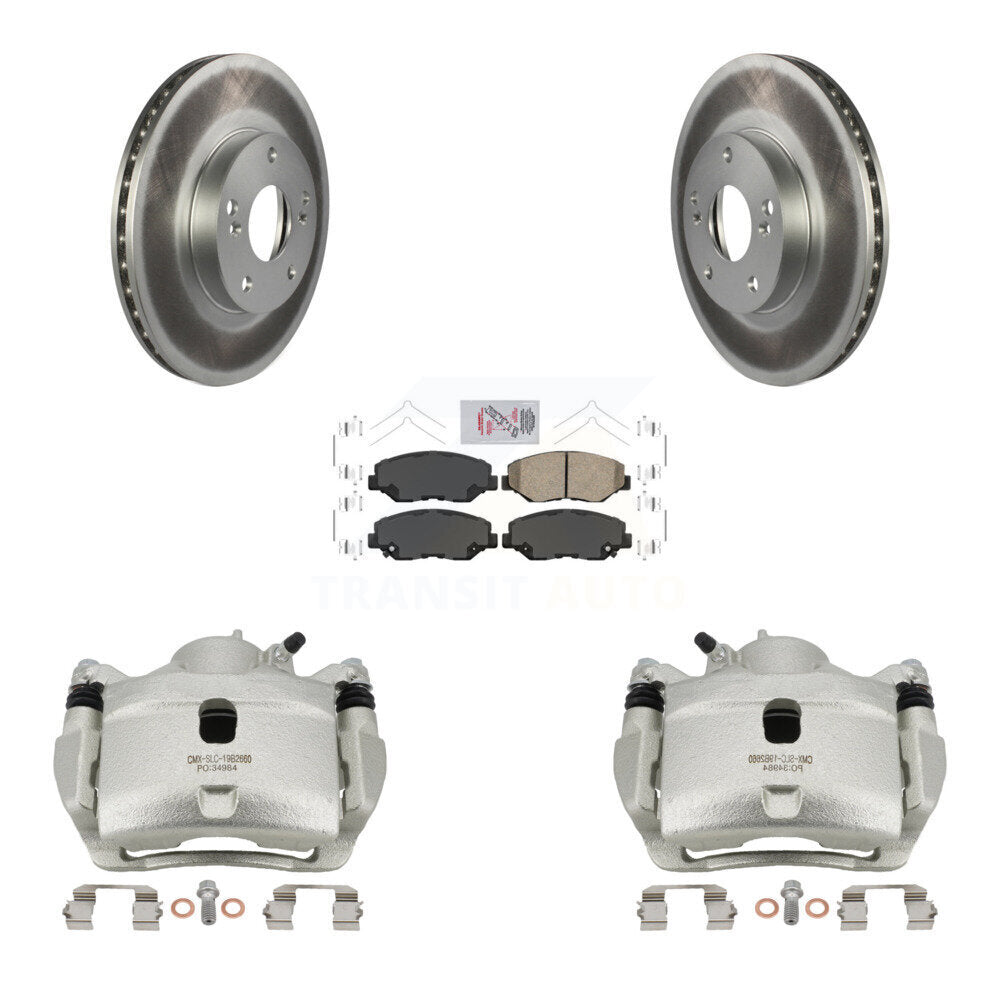 Transit Auto KCG-100157N Disc Brake Kit for 2013-2016 Honda CR-Z, Honda Civic - Front product image