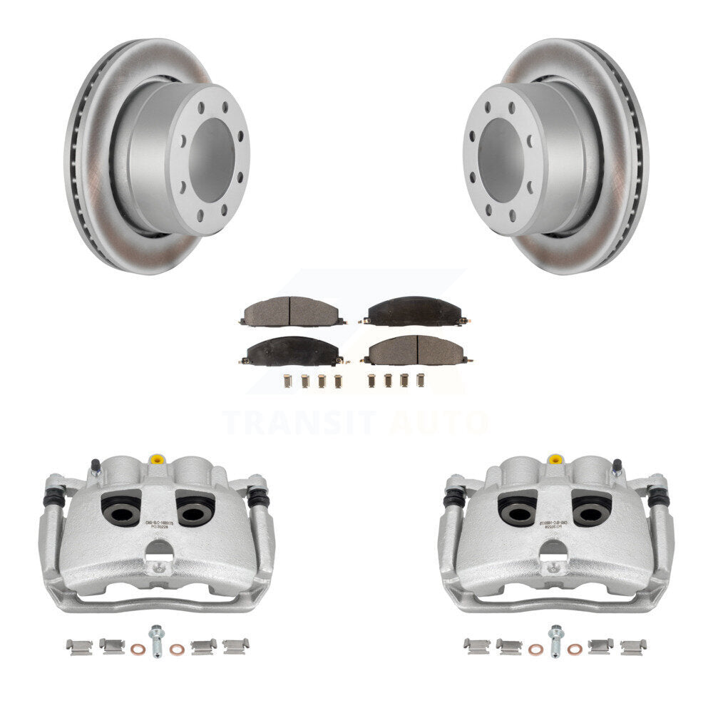 Transit Auto KCG-100157P Disc Brake Kit for 2009-2018 Ram 2500, Ram 3500, Dodge Ram 2500 & more - Rear product image