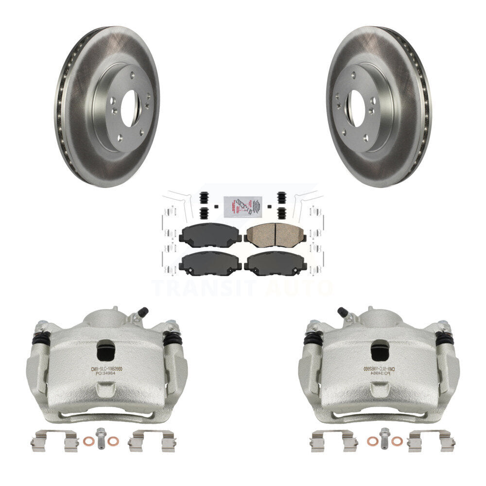 Transit Auto KCG-100158N Disc Brake Kit for 2013-2016 Honda CR-Z, Honda Civic - Front product image