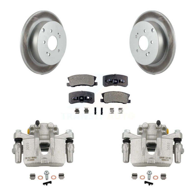 Transit Auto KCG-100158P Disc Brake Kit for 2004-2011 Mitsubishi Endeavor - Rear product image