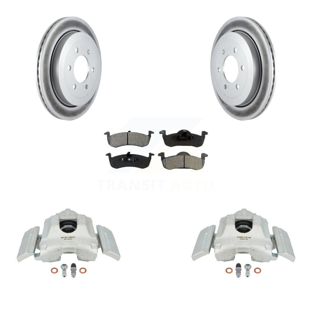 Transit Auto KCG-100159S Disc Brake Kit for 2007-2017 Ford Expedition, Lincoln Navigator - Rear product image