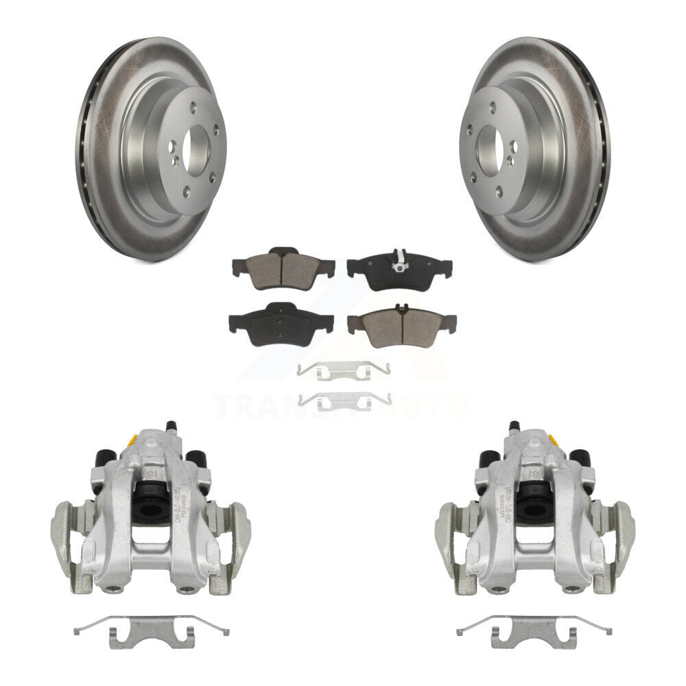 Transit Auto KCG-100160C Disc Brake Kit for 2003-2011 Mercedes-Benz E550, Mercedes-Benz CLS550, Mercedes-Benz E350 & more - Rear product image