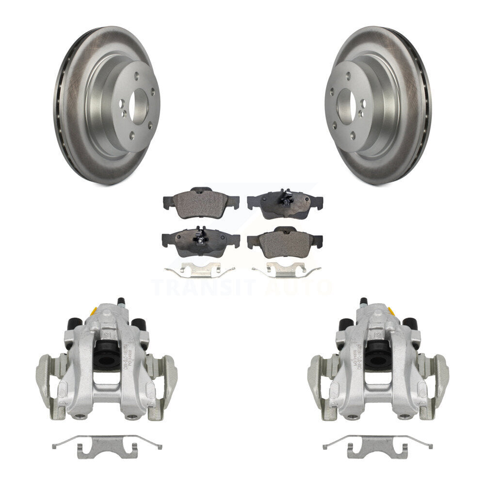 Transit Auto KCG-100160P Disc Brake Kit for 2003-2011 Mercedes-Benz E550, Mercedes-Benz CLS550, Mercedes-Benz E350 & more - Rear product image
