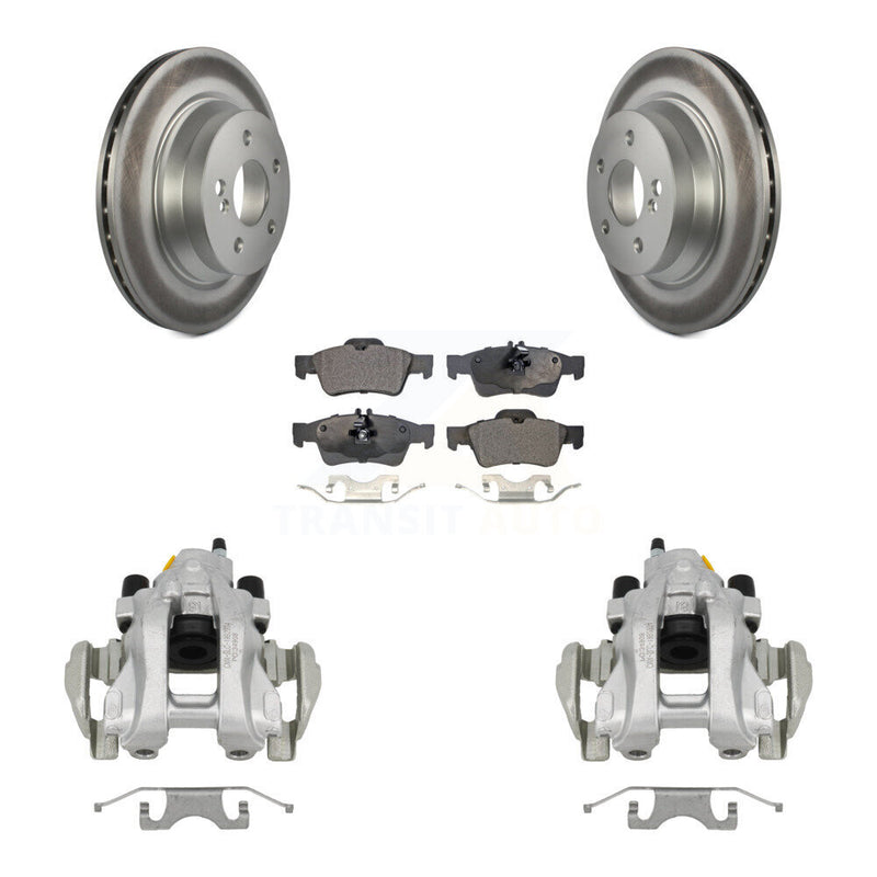 Transit Auto KCG-100160P Disc Brake Kit for 2003-2011 Mercedes-Benz E550, Mercedes-Benz CLS550, Mercedes-Benz E350 & more - Rear product image