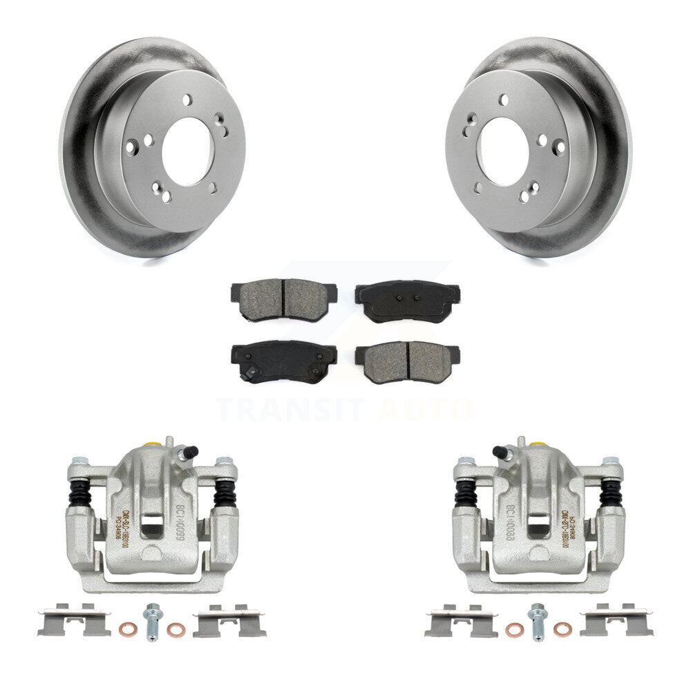 Transit Auto KCG-100161S Disc Brake Kit for 2005-2010 Hyundai Tucson, Kia Sportage - Rear product image