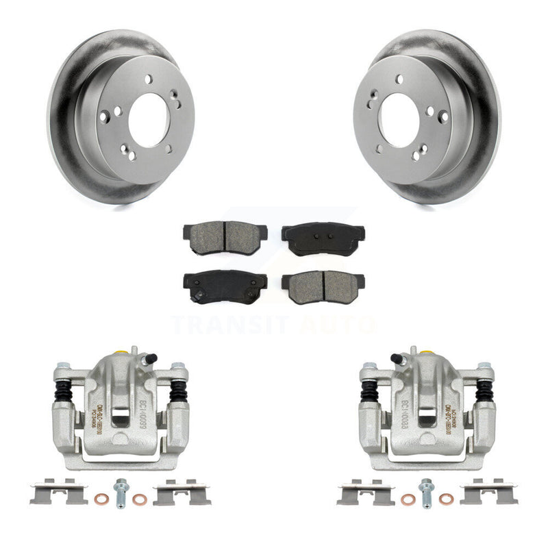 Transit Auto KCG-100161S Disc Brake Kit for 2005-2010 Hyundai Tucson, Kia Sportage - Rear product image