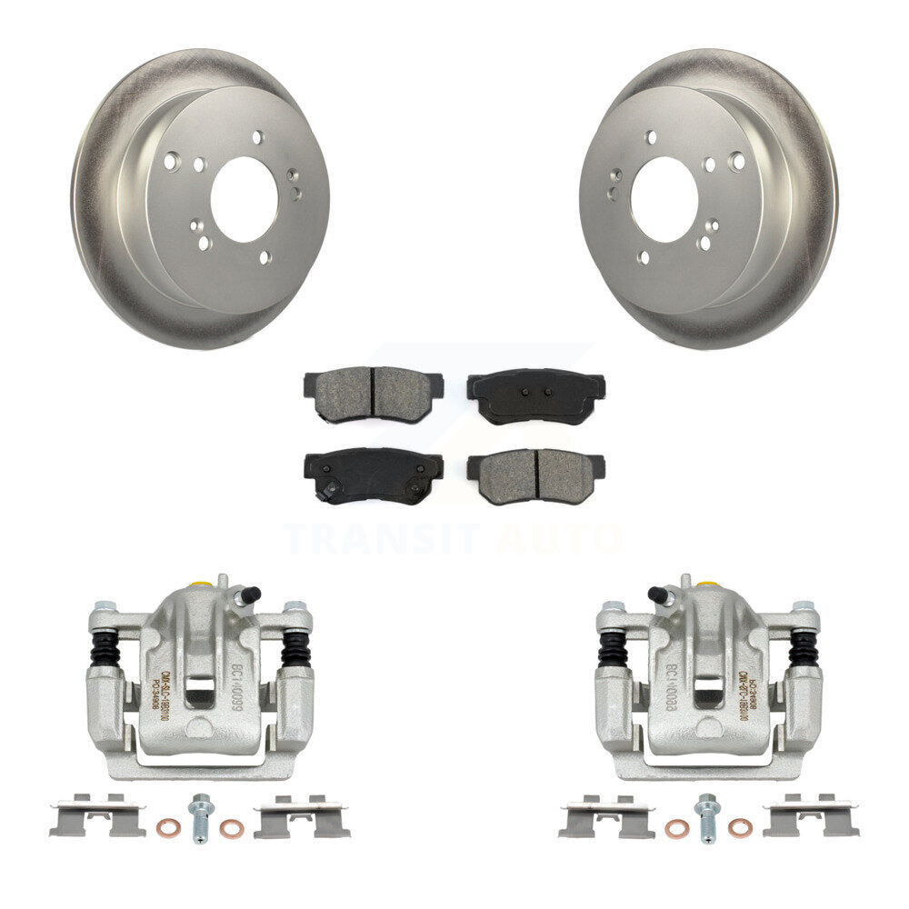 Transit Auto KCG-100162S Disc Brake Kit for 2005-2010 Hyundai Tucson, Kia Sportage - Rear product image