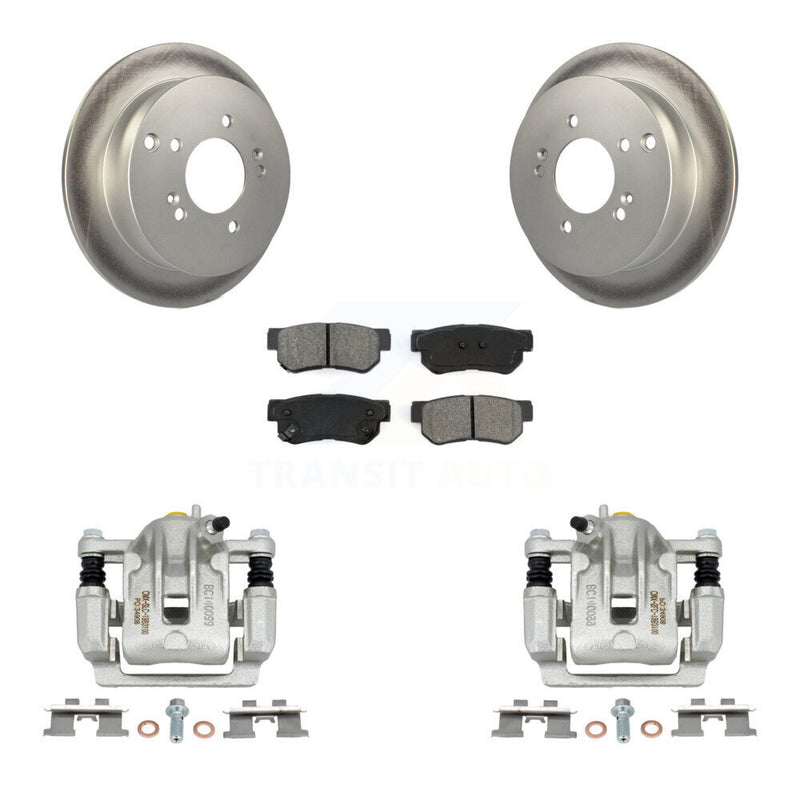 Transit Auto KCG-100162S Disc Brake Kit for 2005-2010 Hyundai Tucson, Kia Sportage - Rear product image
