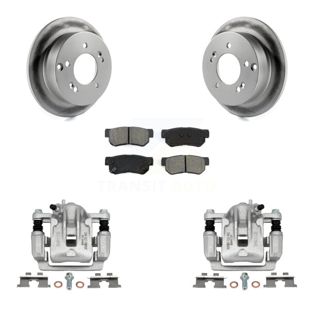 Transit Auto KCG-100163S Disc Brake Kit for 2006-2010 Hyundai Sonata, Kia Magentis, Kia Optima - Rear product image