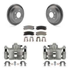 Transit Auto KCG-100164T Disc Brake Kit for 1997-2010 Chevrolet Impala, Buick Allure, Buick LaCrosse & more - Rear product image