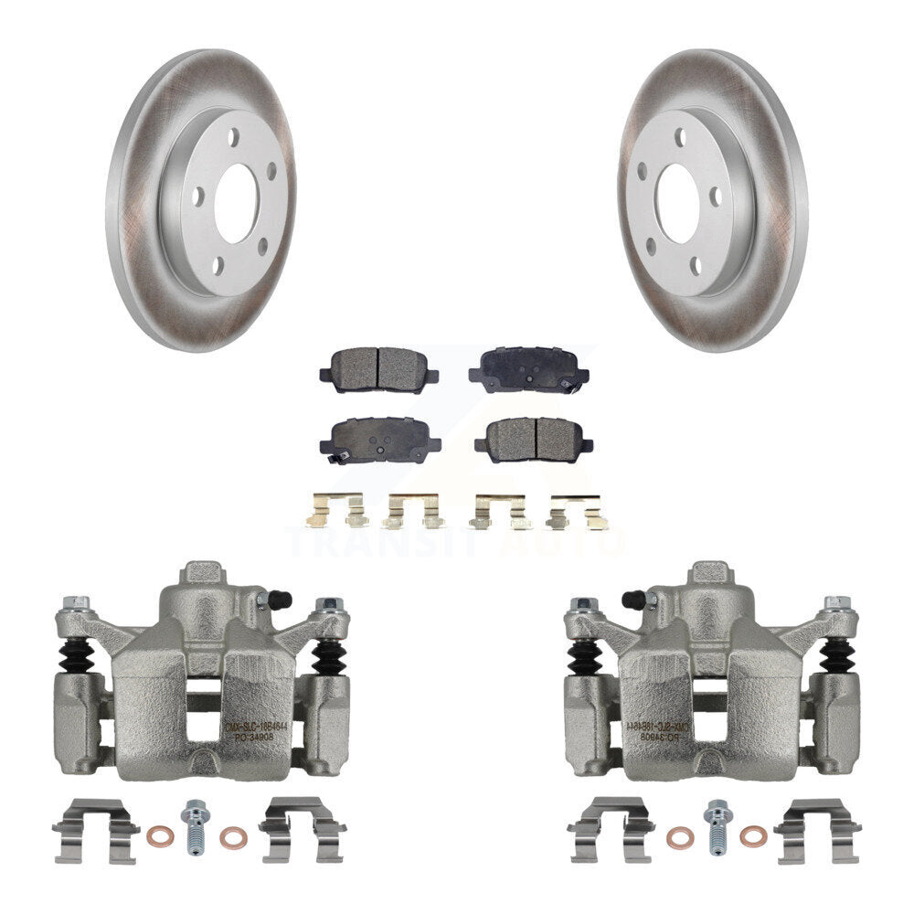 Transit Auto KCG-100165T Disc Brake Kit for 2010 Chevrolet Impala - Rear product image