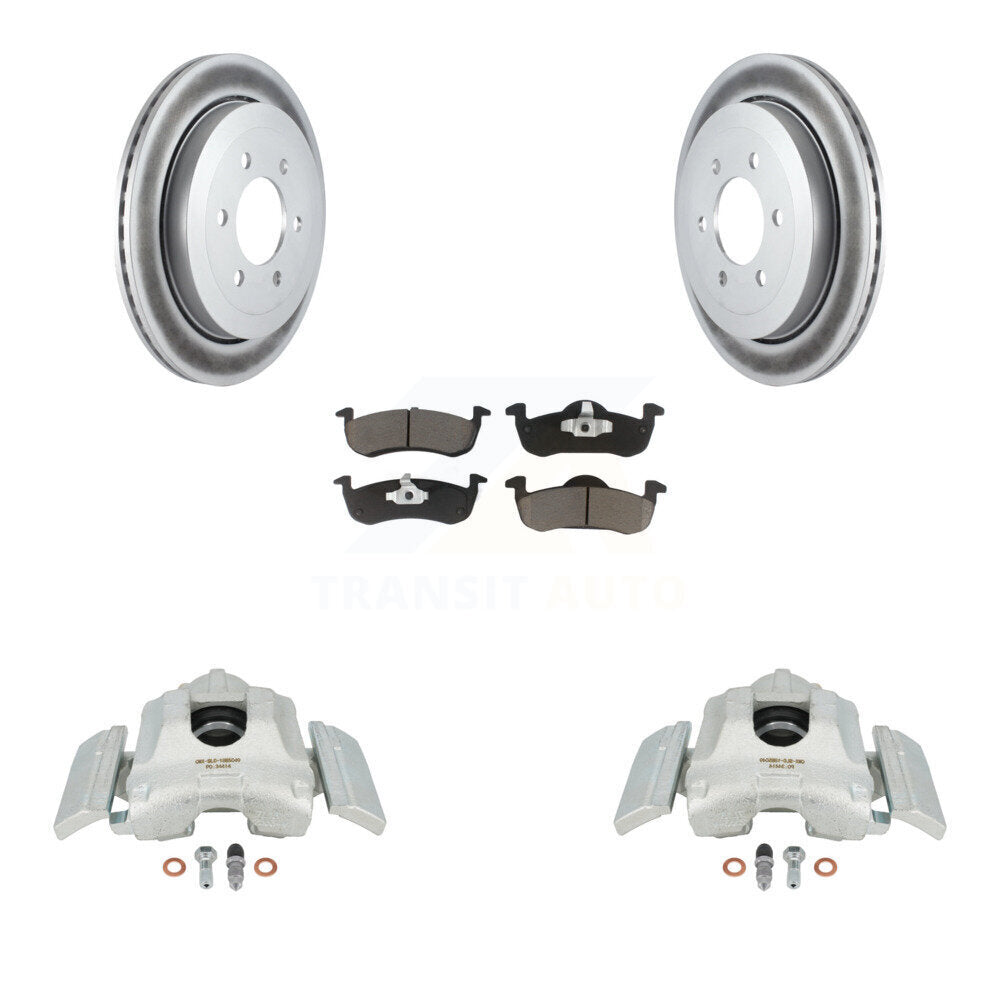 Transit Auto KCG-100166C Disc Brake Kit for 2007-2017 Ford Expedition, Lincoln Navigator - Rear product image