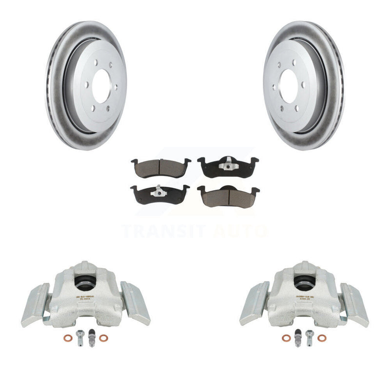 Transit Auto KCG-100166C Disc Brake Kit for 2007-2017 Ford Expedition, Lincoln Navigator - Rear product image
