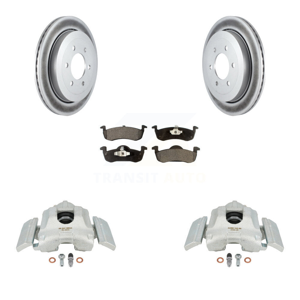 Transit Auto KCG-100166P Disc Brake Kit for 2007-2017 Ford Expedition, Lincoln Navigator - Rear product image