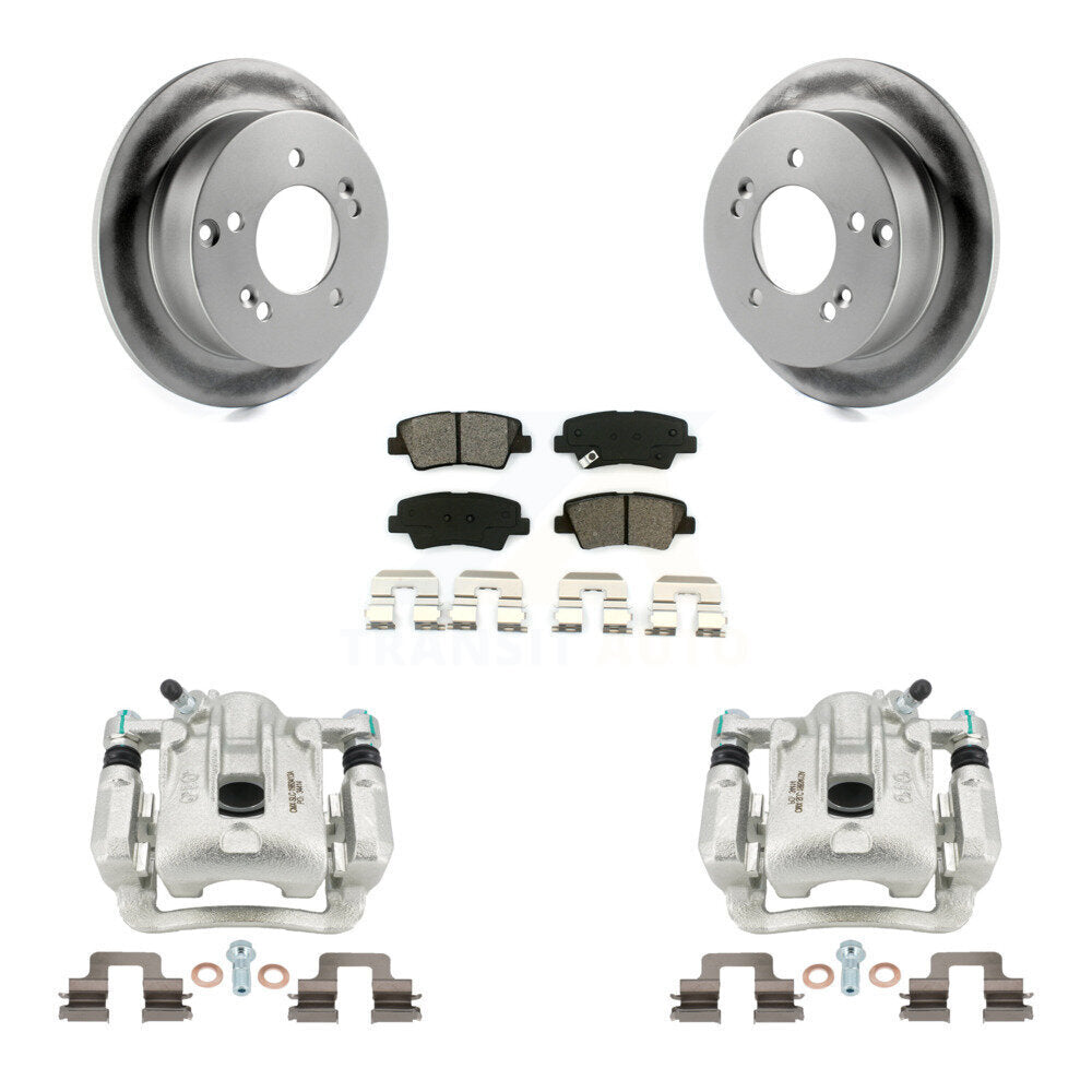 Transit Auto KCG-100166S Disc Brake Kit for 2009-2010 Hyundai Sonata - Rear product image
