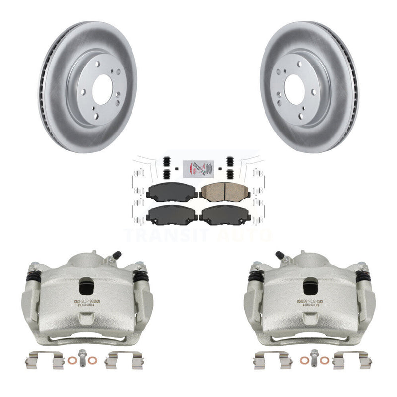 Transit Auto KCG-100167N Disc Brake Kit for 2016-2021 Honda Civic - Front product image
