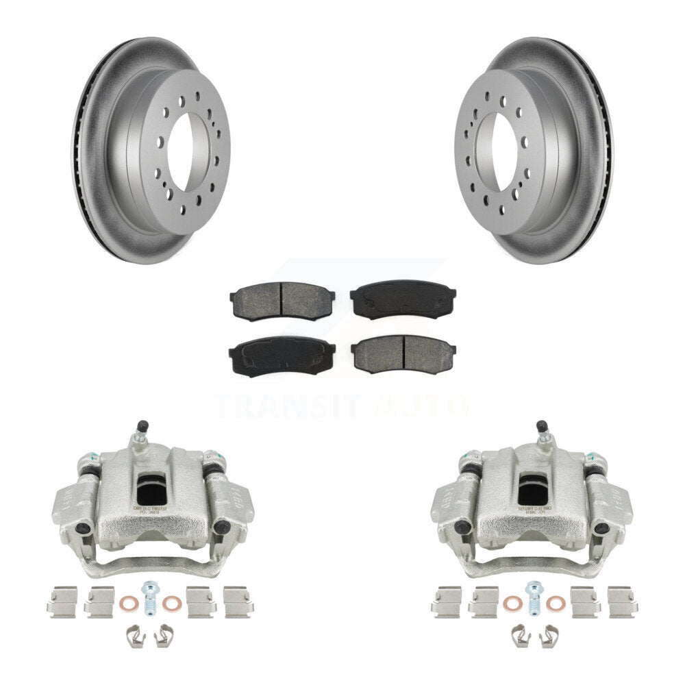 Transit Auto KCG-100167S Disc Brake Kit for 2001-2009 Lexus GX470, Toyota Sequoia - Rear product image