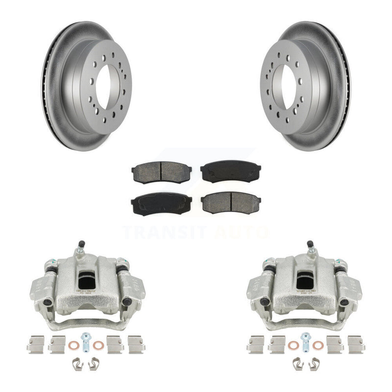 Transit Auto KCG-100167S Disc Brake Kit for 2001-2009 Lexus GX470, Toyota Sequoia - Rear product image