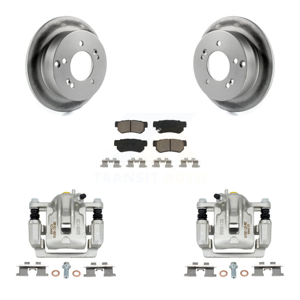 Transit Auto KCG-100168C Disc Brake Kit for 2005-2010 Hyundai Tucson, Kia Sportage - Rear product image