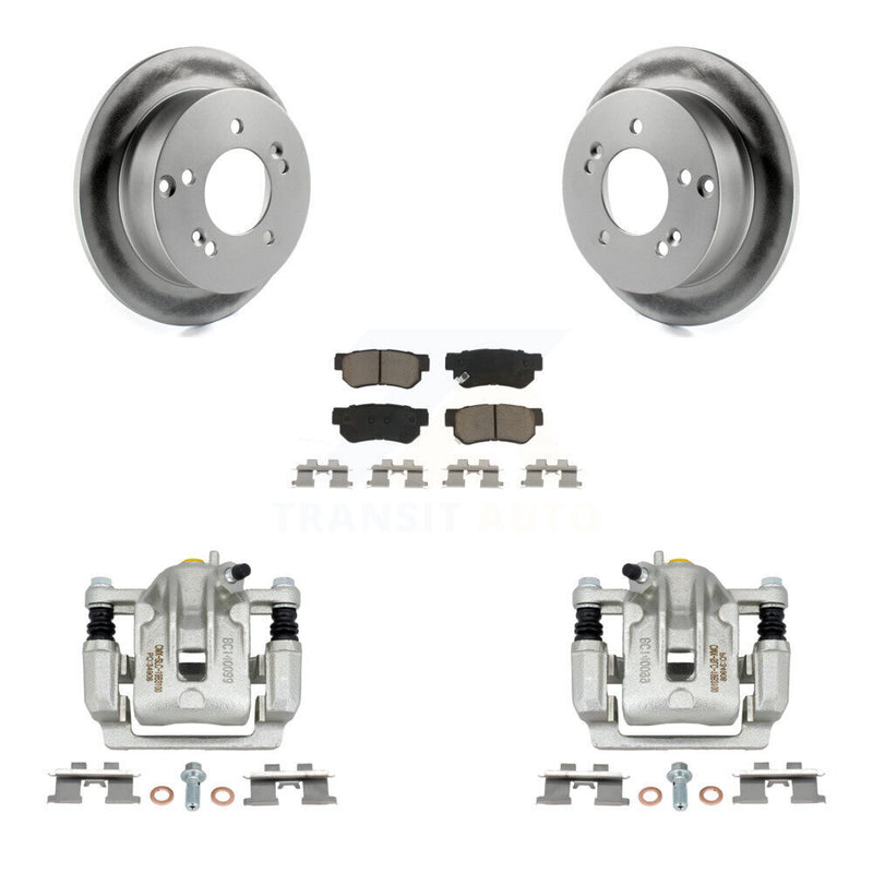 Transit Auto KCG-100168C Disc Brake Kit for 2005-2010 Hyundai Tucson, Kia Sportage - Rear product image
