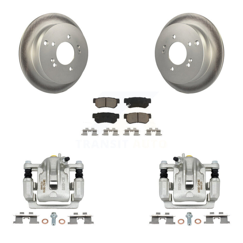 Transit Auto KCG-100169C Disc Brake Kit for 2005-2010 Hyundai Tucson, Kia Sportage - Rear product image