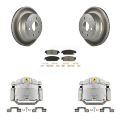 Transit Auto KCG-100169S Disc Brake Kit for 2007-2014 Chevrolet Silverado 1500, GMC Sierra 1500, Cadillac Escalade & more - Rear product image