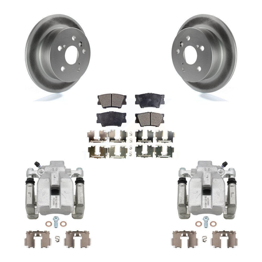 Transit Auto KCG-100169T Disc Brake Kit for 2007-2012 Lexus ES350, Toyota Camry, Toyota Avalon - Rear product image