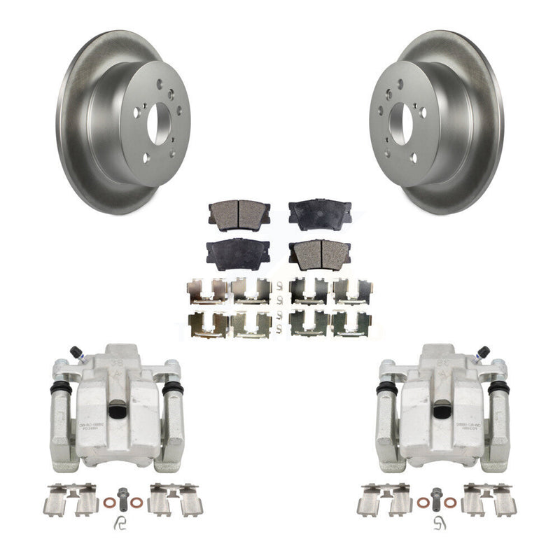 Transit Auto KCG-100170T Disc Brake Kit for 2012-2018 Lexus ES300h, Lexus ES350, Toyota Avalon & more - Rear product image