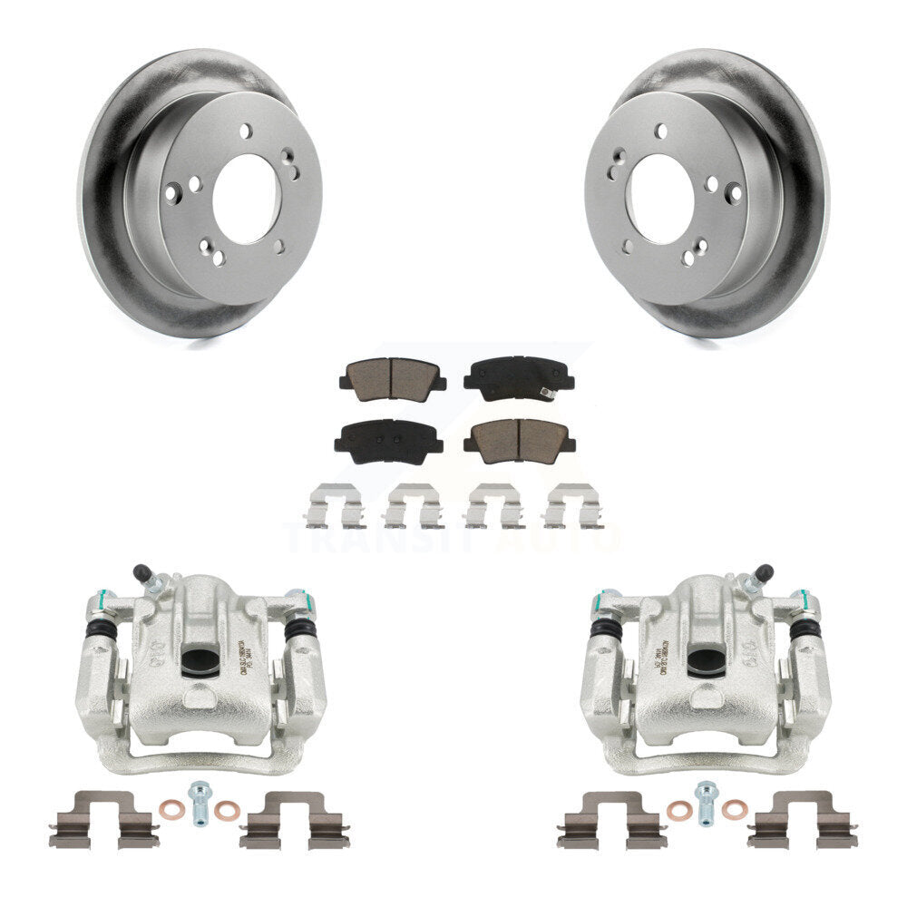 Transit Auto KCG-100173C Disc Brake Kit for 2009-2010 Hyundai Sonata - Rear product image