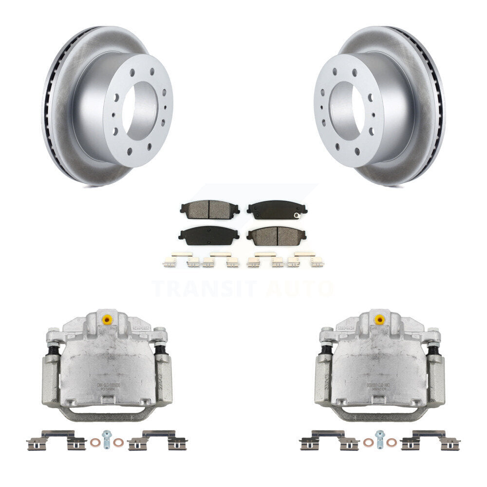 Transit Auto KCG-100173S Disc Brake Kit for 2011 Chevrolet Silverado 1500 - Rear product image