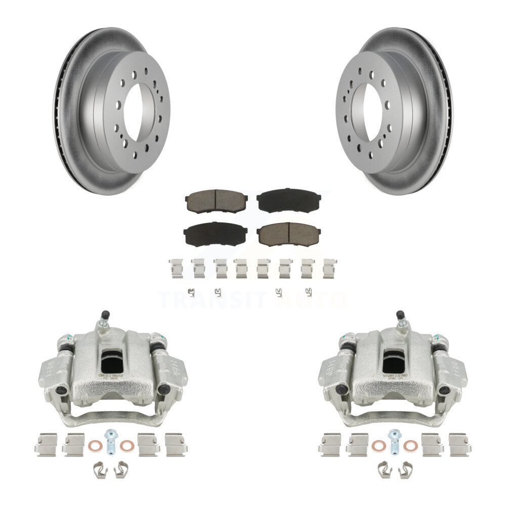 Transit Auto KCG-100174C Disc Brake Kit for 2001-2009 Lexus GX470, Toyota Sequoia - Rear product image