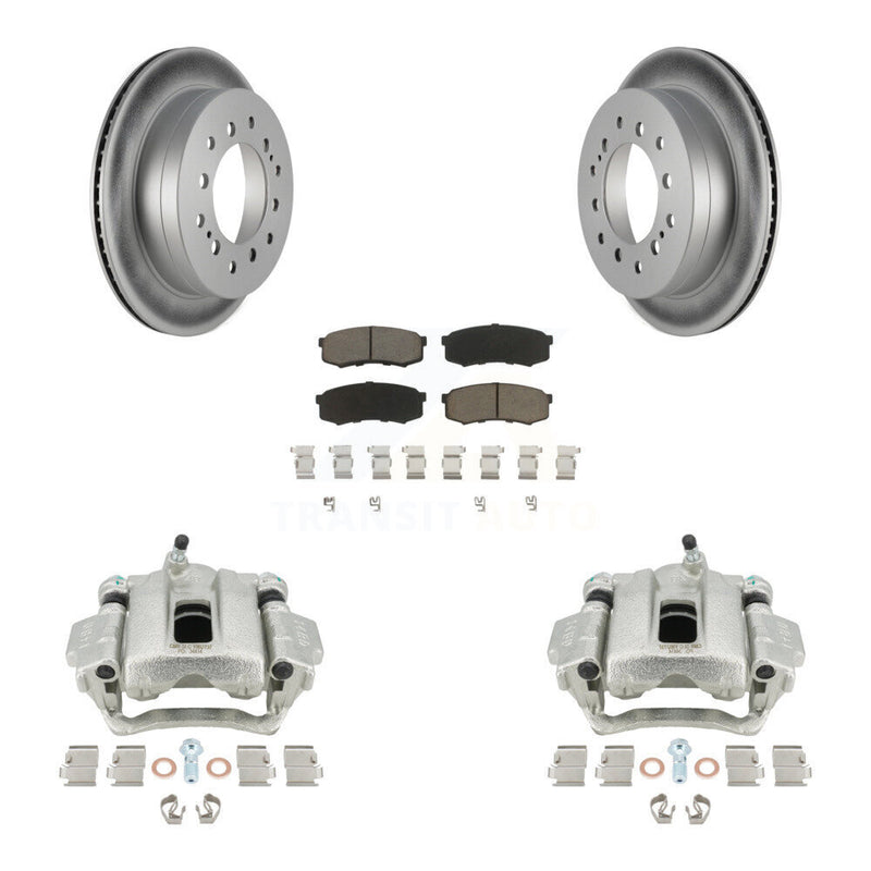 Transit Auto KCG-100174C Disc Brake Kit for 2001-2009 Lexus GX470, Toyota Sequoia - Rear product image