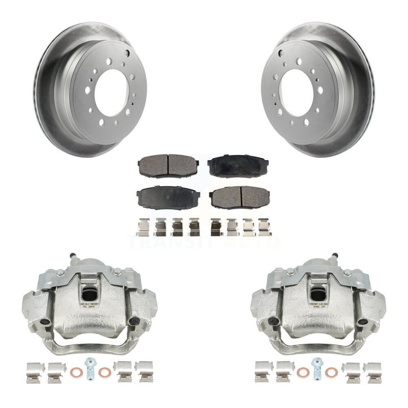 Transit Auto KCG-100174T Disc Brake Kit for 2008-2015 Lexus LX570, Toyota Land Cruiser - Rear product image