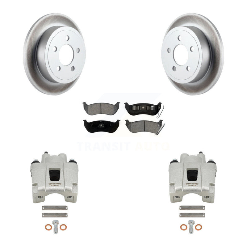 Transit Auto KCG-100175S Disc Brake Kit for 2003-2007 Jeep TJ, Jeep Liberty, Jeep Wrangler - Rear product image
