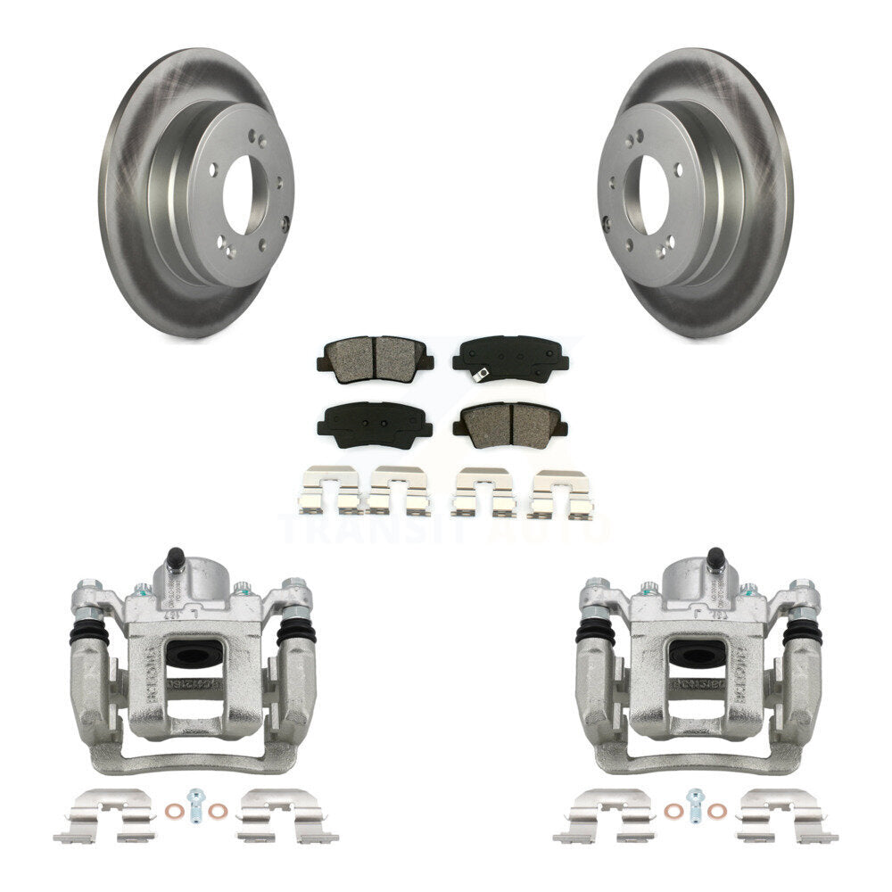 Transit Auto KCG-100176S Disc Brake Kit for 2011-2015 Hyundai Sonata, Kia Optima - Rear product image