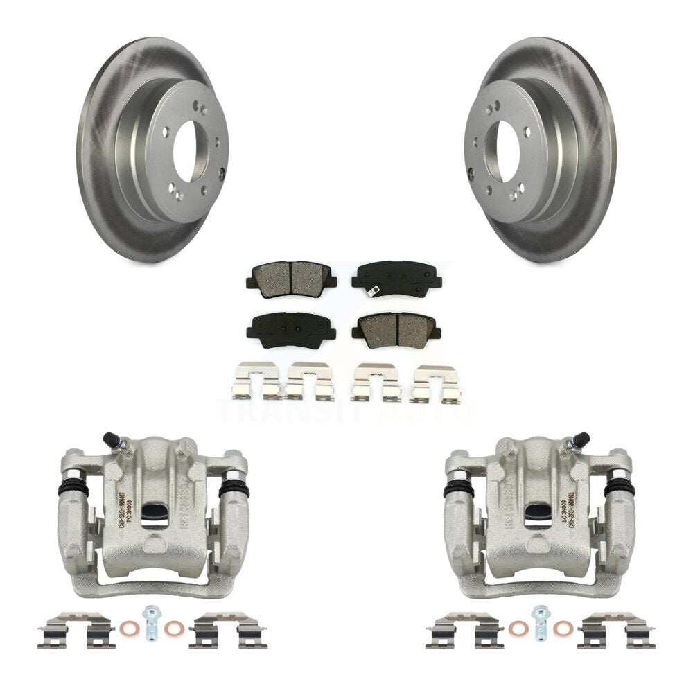 Transit Auto KCG-100177S Disc Brake Kit for 2011-2017 Hyundai Azera, Kia Optima - Rear product image