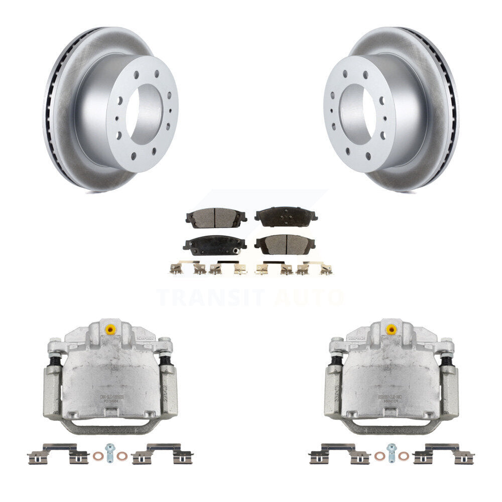 Transit Auto KCG-100178P Disc Brake Kit for 2017-2019 Chevrolet Suburban - Rear product image
