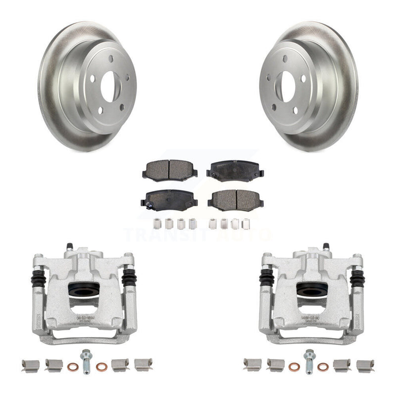Transit Auto KCG-100178T Disc Brake Kit for 2007-2018 Jeep Wrangler JK, Jeep Wrangler - Rear product image